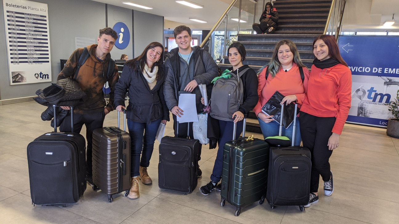 imagen Estudiantes viajan para participar de una simulación de Naciones Unidas