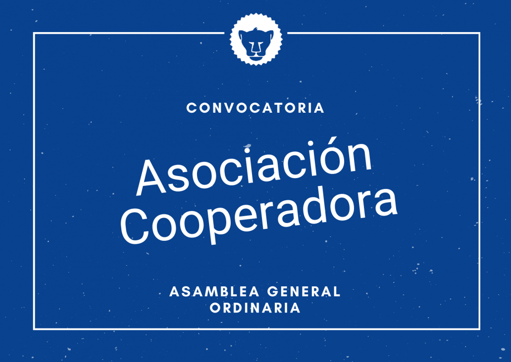 imagen Asociación Cooperadora: invitación a Asamblea General Ordinaria