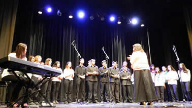 imagen Exitosa actuación del Coro de alumnos