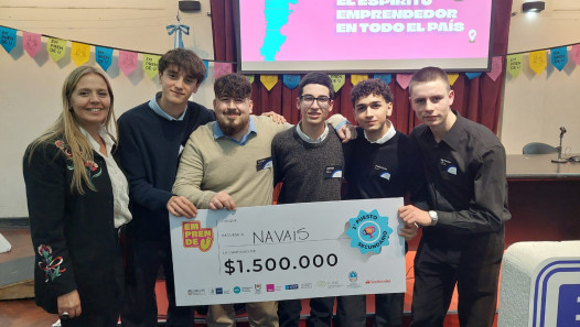 imagen Emprende U 2026: la Escuela Martín Zapata obtuvo el segundo puesto nacional con su proyecto "Navais"