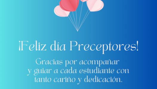 imagen ¡Feliz día Preceptores!