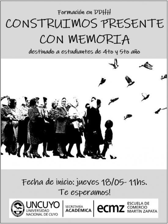 imagen Construimos presente con Memoria