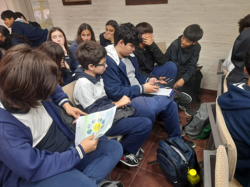 imagen Prácticas Sociales Educativas: estudiantes de primer año participaron del taller "Guardianes del Humedal Arroyo Claro"
