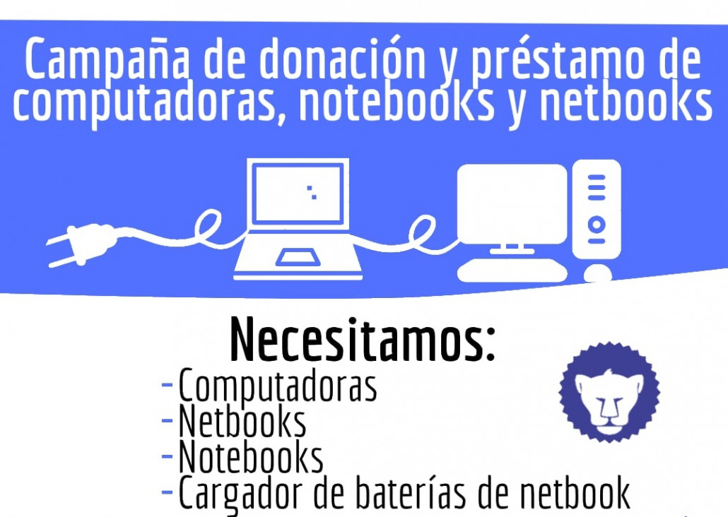 imagen Campaña de donación y/o préstamo de dispositivos informáticos