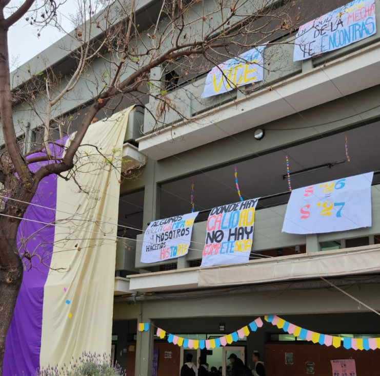 imagen Comenzó la semana de campaña en ECMZ: dos listas, un mismo compromiso con la escuela