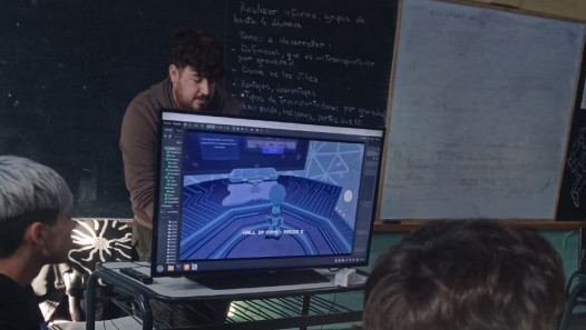 imagen Co-Nexus: estudiantes del Martín Zapata y Técnicos Mendocinos iniciaron un proyecto colaborativo para desarrollar videojuegos con impacto social