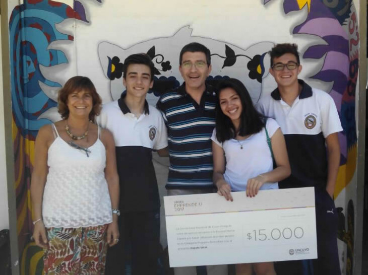 imagen El proyecto Zapata Solar obtuvo el primer premio en el Concurso Emprende U