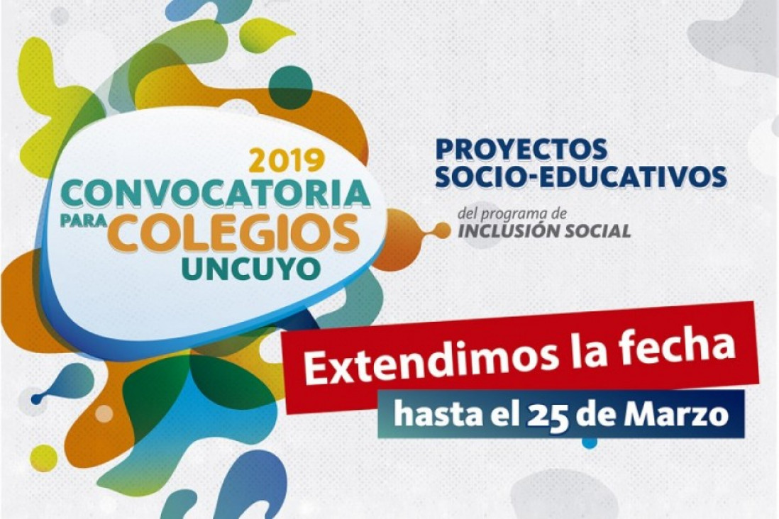 imagen Proyectos socio-educativos: presentá tu propuesta y trabajá junto a tu comunidad (extensión de fechas)