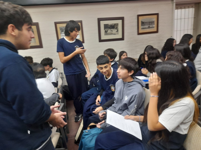 imagen Prácticas Sociales Educativas: estudiantes de primer año participaron del taller "Guardianes del Humedal Arroyo Claro"