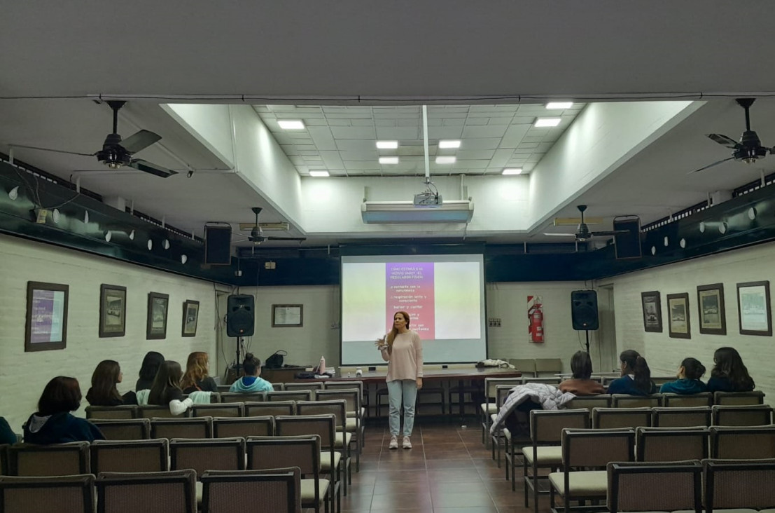 imagen Se realizó un taller para fortalecer el bienestar estudiantil