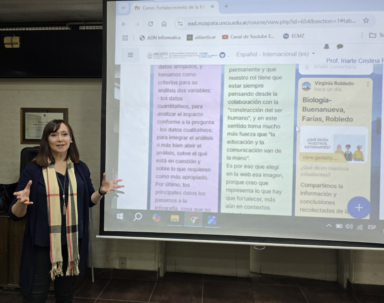 imagen Se desarrolla un trayecto de Fortalecimiento de la Mediación Pedagógica en Escenarios Educativos Ampliados