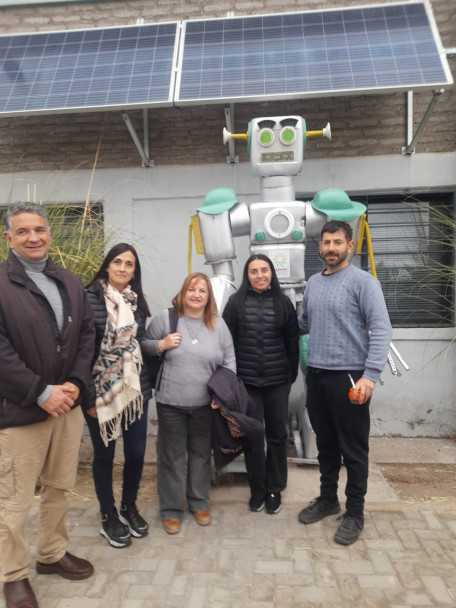 imagen PSE: visita a Junín Punto Limpio