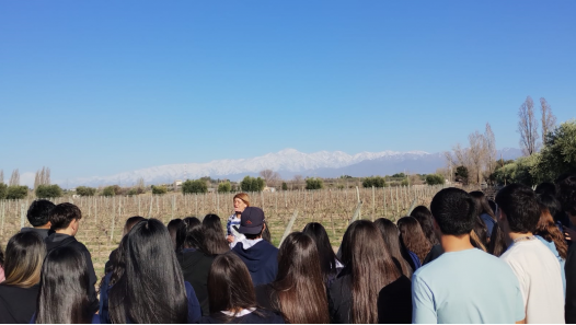 imagen Estudiantes visitaron la Bodega Florio