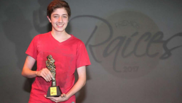 imagen Premio Raíces: Facu Firmapaz ganó en la categoría Deportes