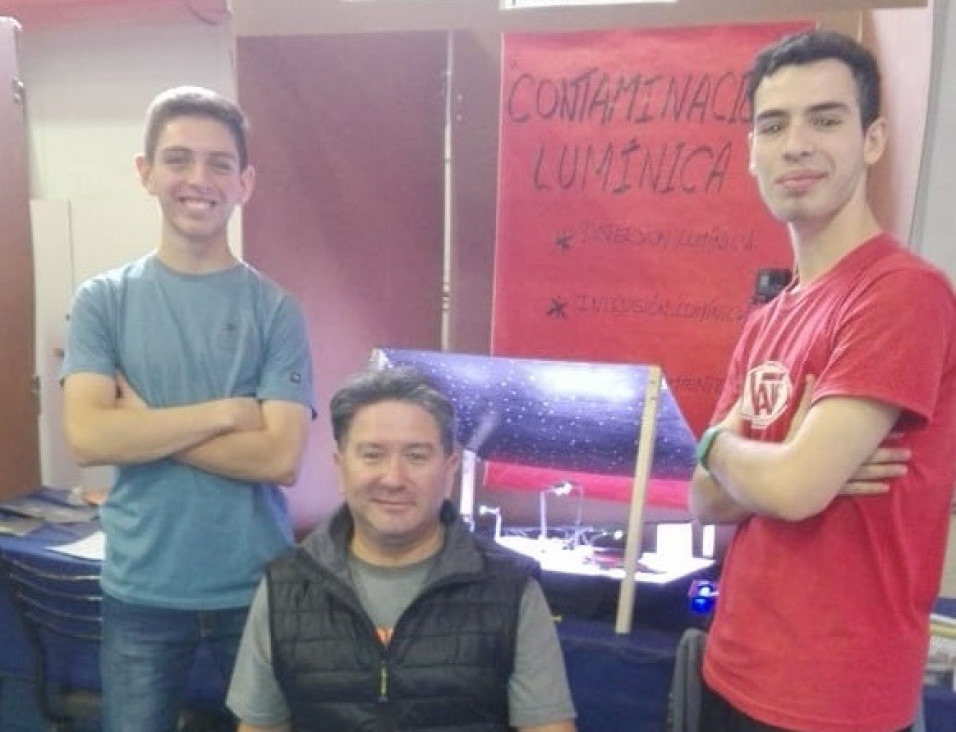 imagen Estudiantes fueron parte de la 7ma. Feria de Ciencias del Observatorio Pierre Auger