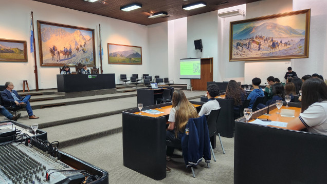 imagen Dos proyectos representaron a la Escuela Martín Zapata en el certamen "Si yo fuera concejal 2026"