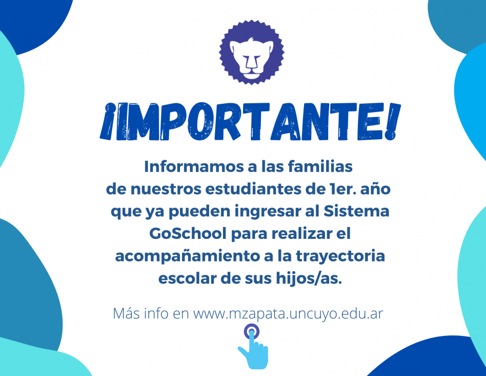 imagen Registro de madres, padres /o tutores de primer año en GoSchool