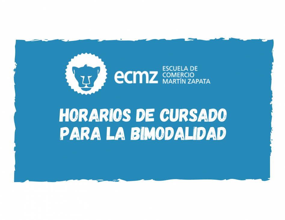 imagen Horarios de cursado para la bimodalidad