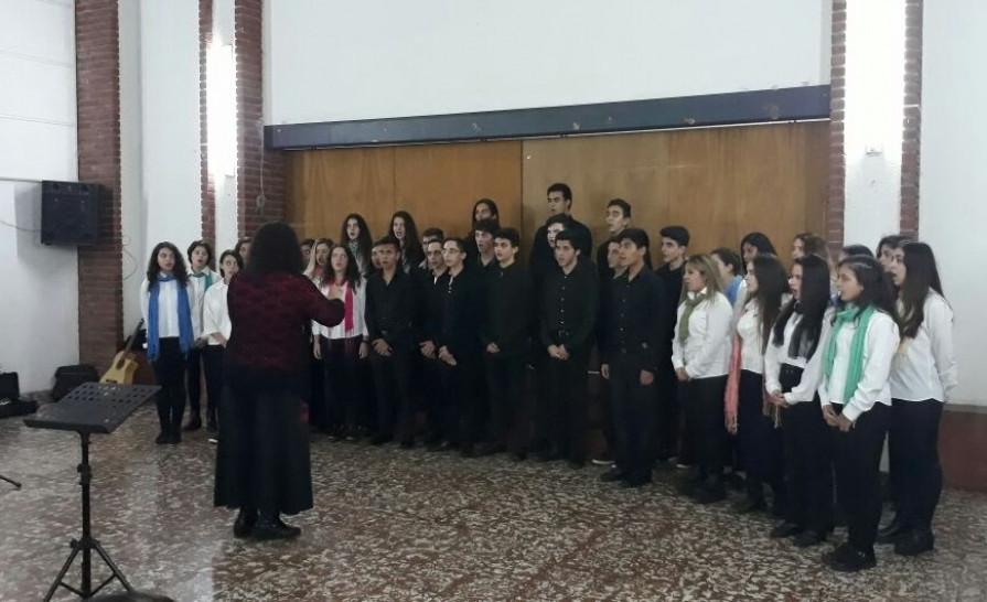 imagen Actuación del Coro de alumnos en el Festival de Otoño