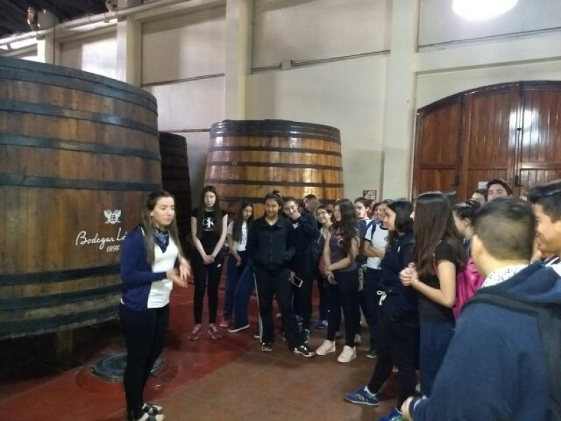 imagen Visita a Bodegas López para estudiar Economía vitivinícola