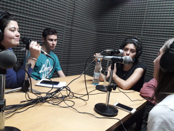 imagen Participamos en Radio Abierta, emisora de la FCPyS