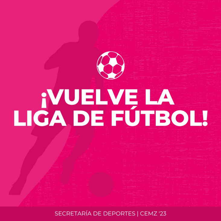 imagen Vuelve la liga de fútbol del Zapata