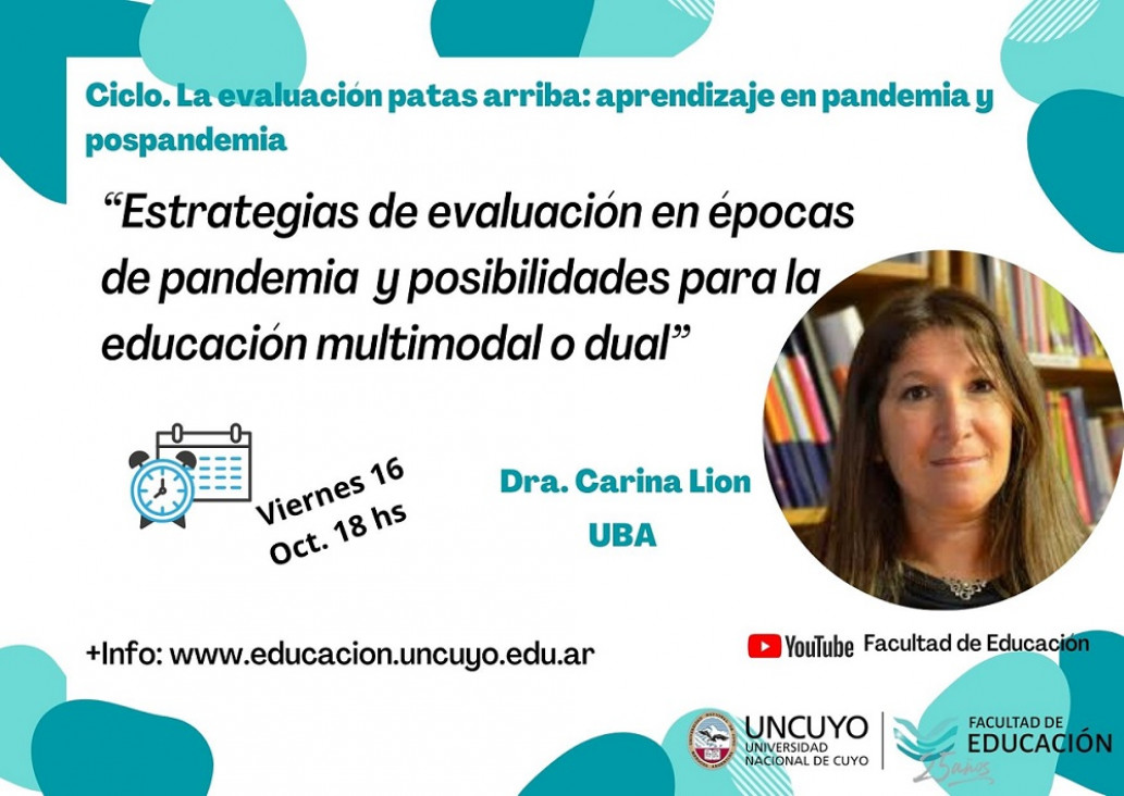 imagen Experta de la UBA disertará sobre estrategias de evaluación y educación dual