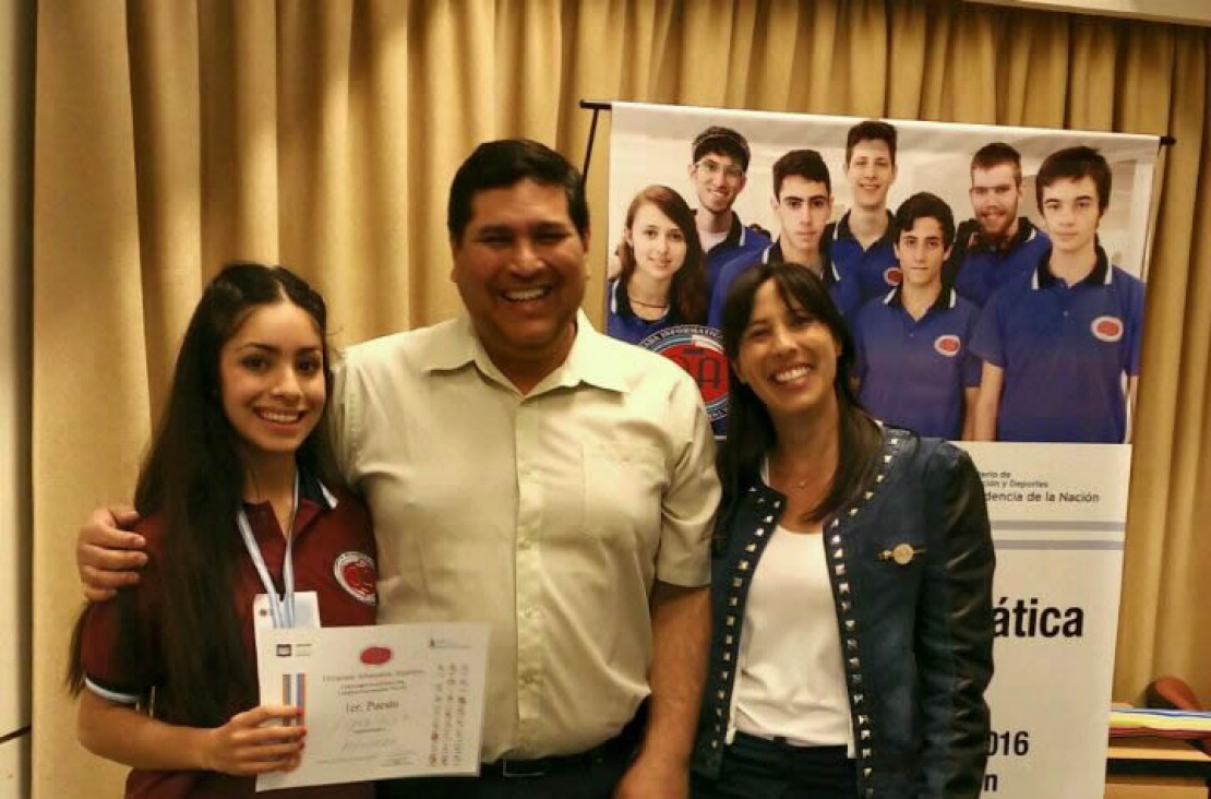 imagen Alumna de 5to año ganó el 1er. premio de la Olimpíada Nacional de Informática