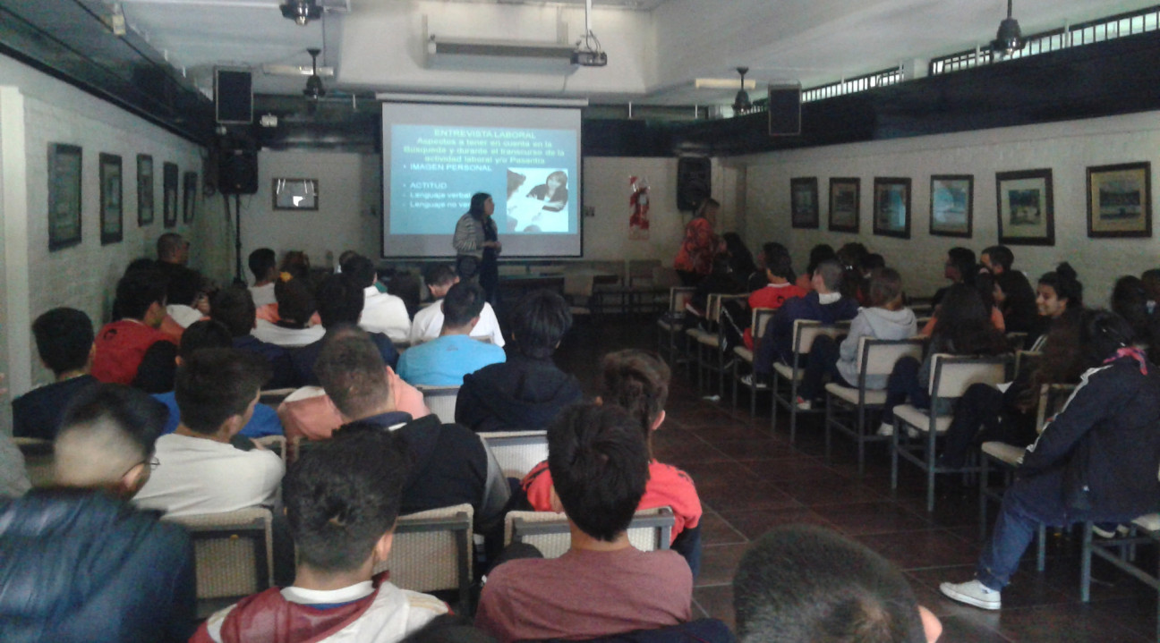 imagen Taller sobre «Búsqueda laboral» en el marco del Proyecto de Pasantías Escolares