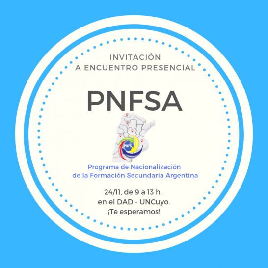 imagen Encuentro presencial del Programa de Nacionalización (PNFSA)