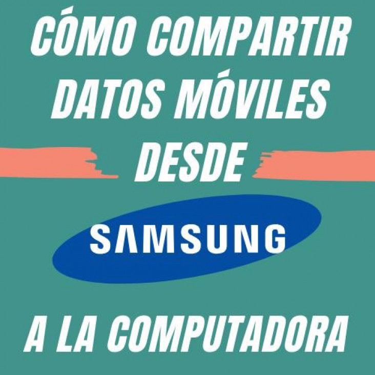 imagen Cómo compartir datos móviles desde el celu a la compu