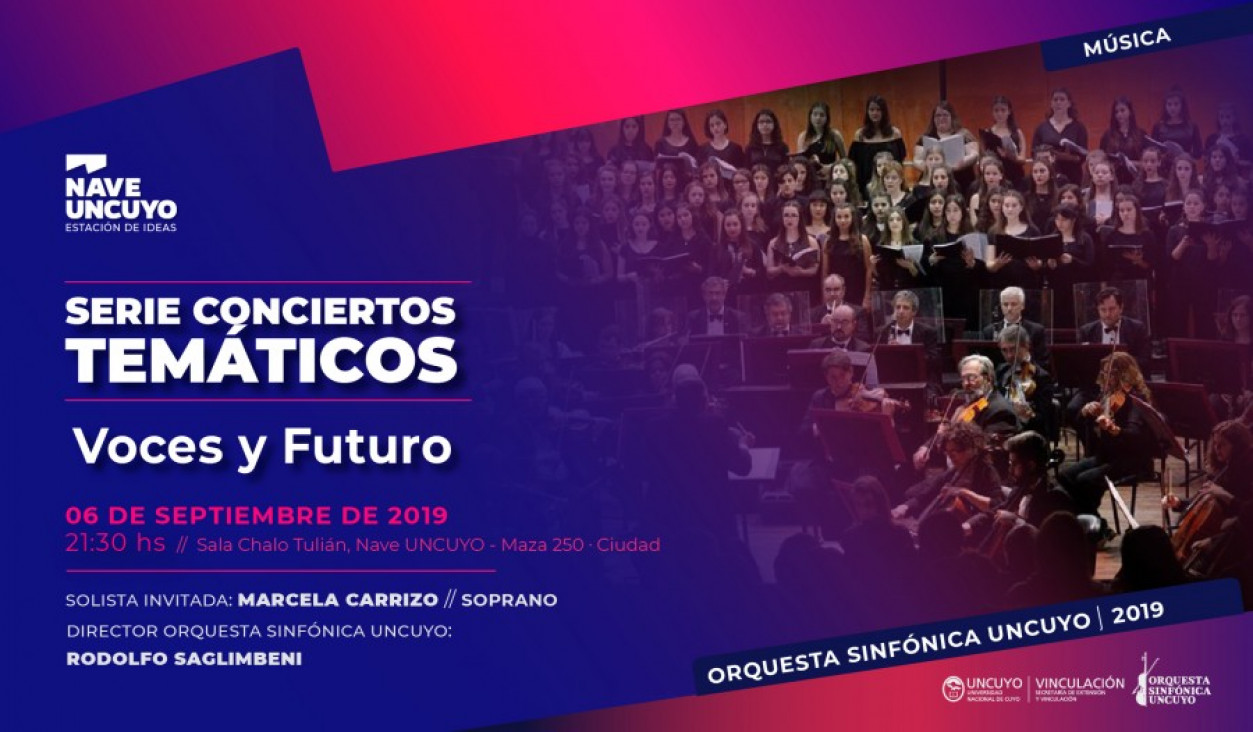 imagen Nuestro Coro juvenil participará junto a la Orquesta Sinfónica en su Ciclo de Conciertos Temáticos