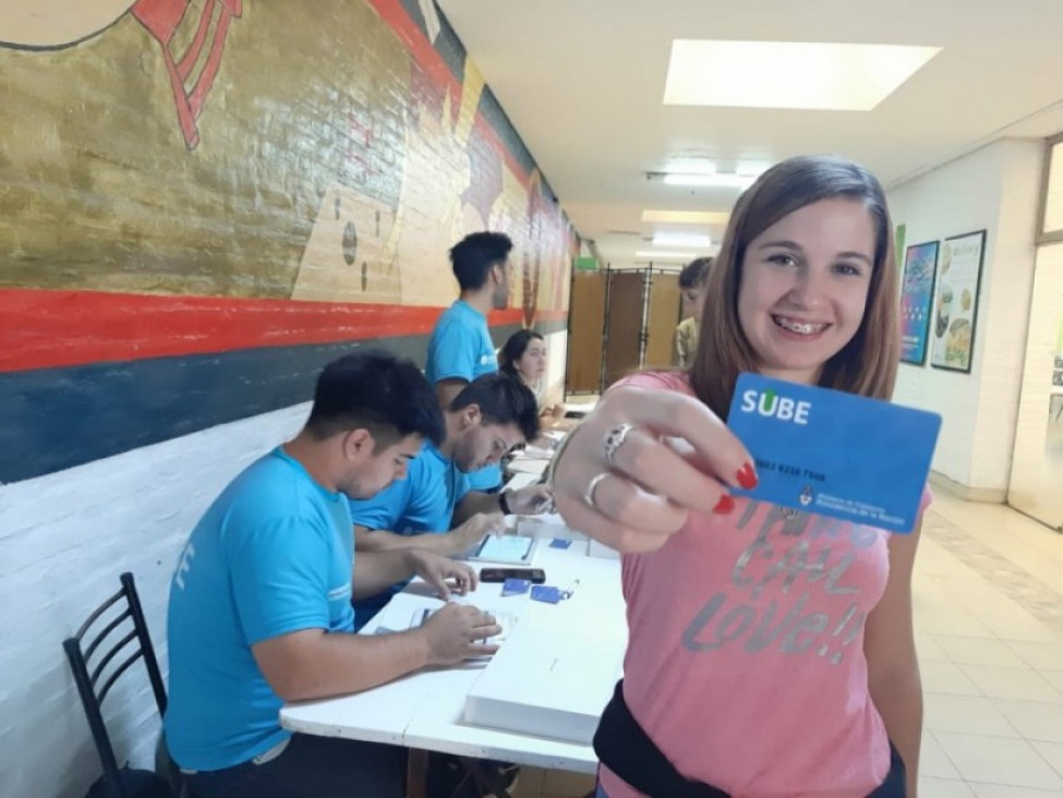 imagen SUBE para estudiantes secundarios de la UNCUYO