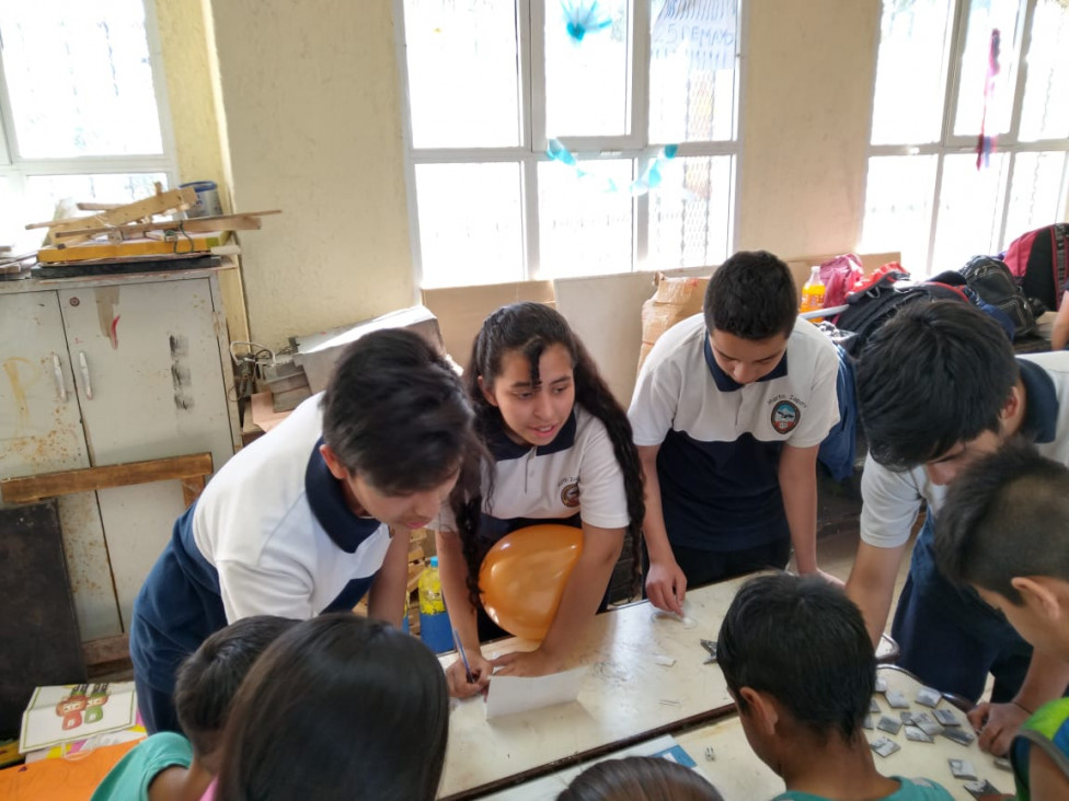 imagen Taller de cuentos con chicos y chicas de centro comunitario