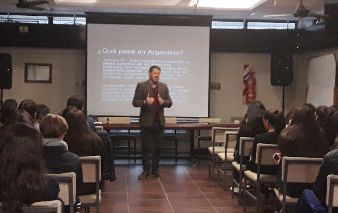 imagen La participación ciudadana fue el eje clave de un taller destinado a alumnos