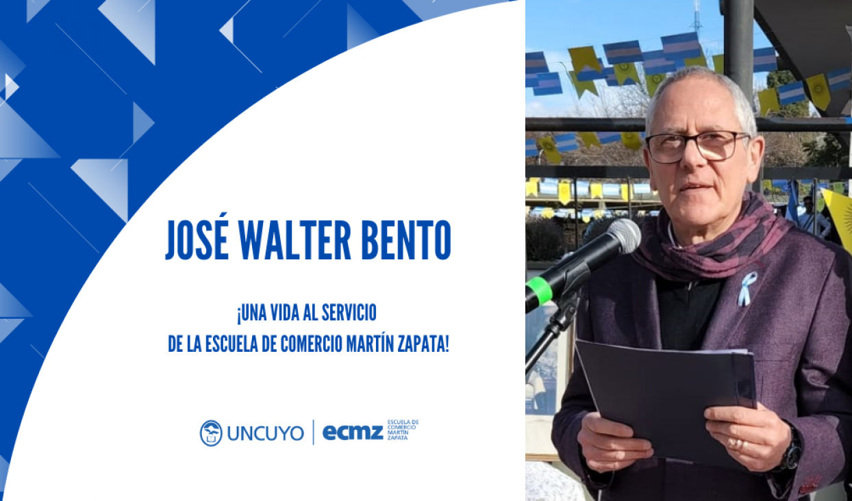 imagen José Walter Bento, una vida al servicio de la institución